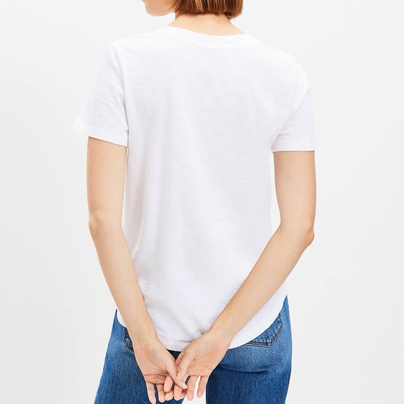 NWT! LOFT Vintage Soft Tee - Picture 2 of 6